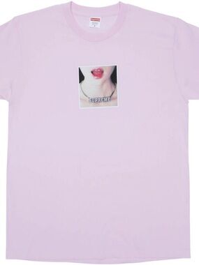 Supreme 2018 Necklace Tee Light Pink - L